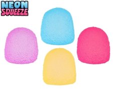 Neon Squeeze mačkací texturovaná kapka 6,5cm