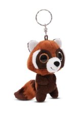 NICI Glubschis Panda breloc roșu Robidu 9cm