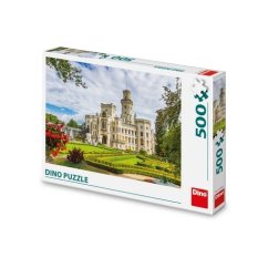 Puzzle Hluboká vár, Csehország 47x33cm 500 darab dobozban 33,5x23x3,5cm