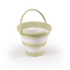 Găleată pliabilă, verde deschis