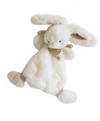 Doudou Darčeková sada - Plyšový králik krémový 26 cm