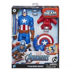 Figúrka Avengers Capitan America s príslušenstvom Power FX