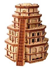 Drewniane puzzle EscapeWelt Quest Tower