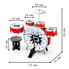 Zestaw perkusyjny Jazz Drum