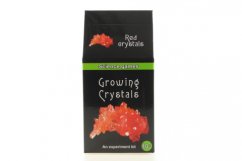 Mini coffret chimique - cristaux de croissance - rouge