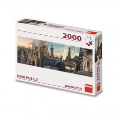 Dino Paris collage 2000 puzzle panoramique