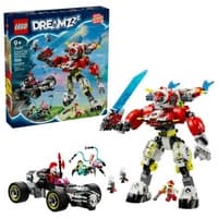 LEGO® DREAMZzz™ 71497 Robot tygrysi Coopera i hot rod Zera