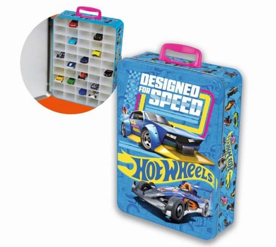 Sběratelský kufřík Hot Wheels na 50 autíček