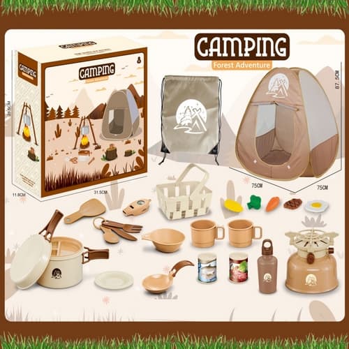 Bavytoy Kempingový set se stanem