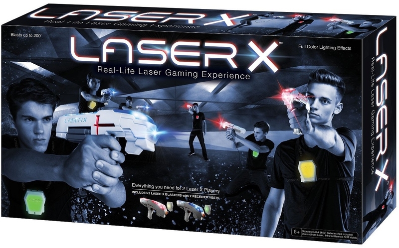 TM Toys Pistola de infrarrojos Laser-X - juego doble