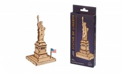 Puzzle mecanic 3D din lemn Ugears Statuia Libertății