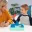 Kinetic sand krabice tekutého písku s podložkou modrá barva