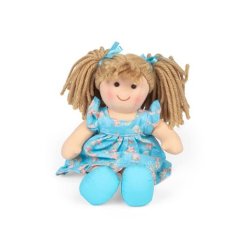Bigjigs Toys Fabric Maisie baba - kicsi 25 cm
