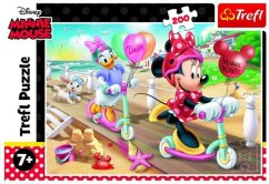 Puzzle Disney Minnie na pláži 200 dielikov