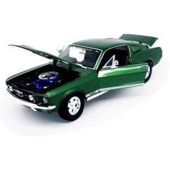 Maisto - 1967 Ford Mustang Fastback, fémzöld, 1:18