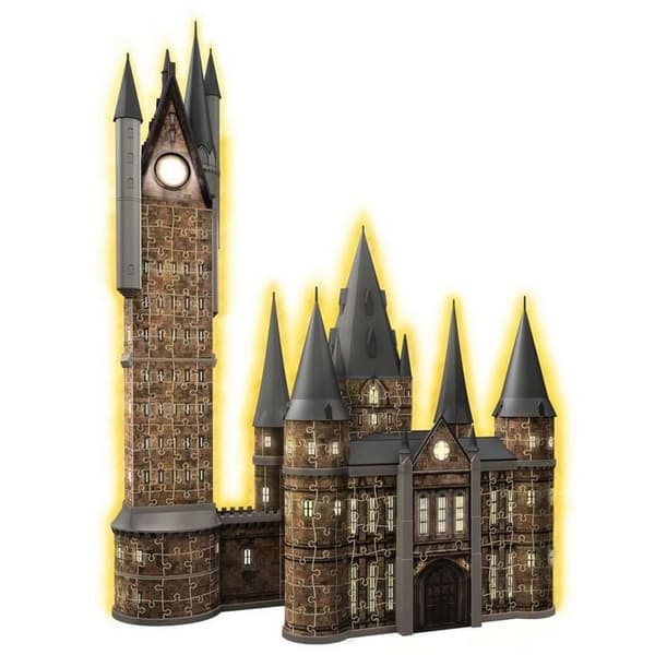 Harry Potter: Castello di Hogwarts - Torre astronomica (Edizione notturna) 540 pezzi