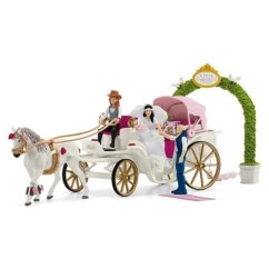 Schleich 42641 - Esküvői hintó és kiegészítők