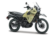 Maisto - Motocykl, Kawasaki KLR® 650, czarny khaki, 1:18