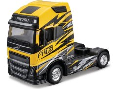 Bburago 1:43 Haulers Custom Cabs Volvo FH16 Globetrotter 750 XXL Yellow