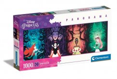 Puzzle 1000 darabos panoráma - Disney hercegnők