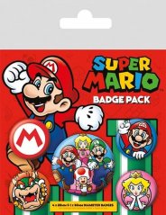 Set di distintivi Super Mario
