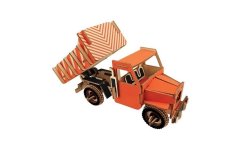 Woodcraft Puzzle 3D din lemn pentru camion basculant