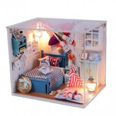 Gyermek miniatűr ház Brandon szobája