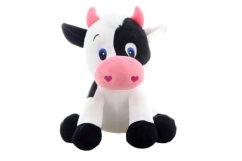 Plyšová krava 30 cm