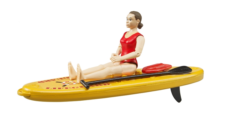 Bruder 62785 BWORLD Paddleboard cu figură feminină