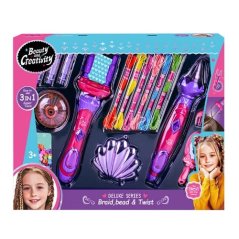 Set creativ pentru împletituri de păr 2 în 1