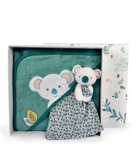 Coffret cadeau Doudou - koala en peluche avec serviette