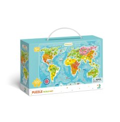 TM Toys Dodo Puzzle Carte du Monde 100 pièces