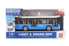 Autobus a batteria blu