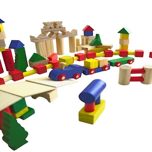 2Kids Toys Kostky barevné 500 ks