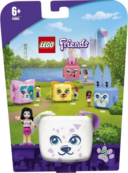 LEGO Friends 41663 Emma a jej dalmatínsky box