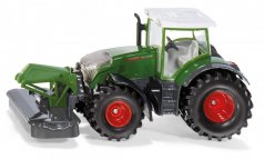 Siku Farmer 2000 - Fendt 942 Vario traktor elülső kaszálókészülékkel 1:50