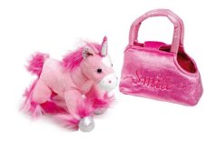 unicorn de pluș cu picior mic în geantă Fina