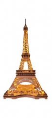RoboTime 3D Puzzle de Madera Rolife Torre Eiffel Noche Brillante