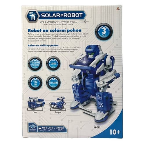 Robot na solární pohon 3v1