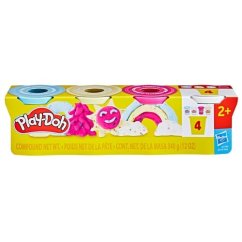 HASBRO - Play-Doh 4db pohár konfettivel