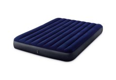 Intex 64765 Nafukovacia posteľ Standard Queen 152x203x25cm s ručnou pumpou a 2 vankúšmi