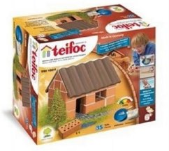 Stavebnice Teifoc Malý domek 35ks v krabici 18x15x8cm