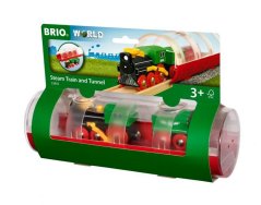 Brio 33892 Tunel și tren cu aburi