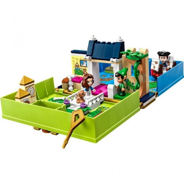 Lego® Disney 43220 Peter Pan și Wendy și cartea lor de aventuri de poveste cu zâne