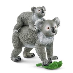 Schleich® WILD LIFE 42566 Mère et bébé koala