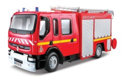 Bburago - EMERGENCY Vozidlo záchranné služby - Renault Premium GICAR, hasiči, 1:50