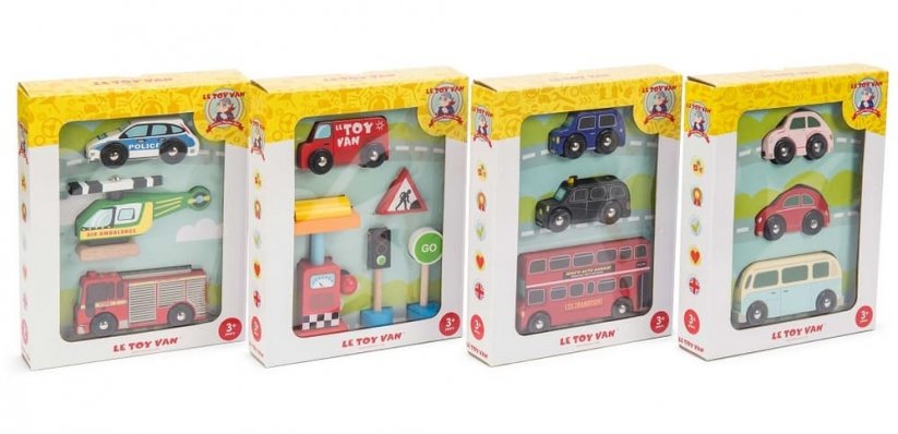 Le Toy Van - Ensemble de voitures de sauvetage