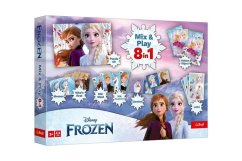 Joc de societate Mix & Play 8in1 Ice Kingdom/Frozen în cutie 40x27x5cm