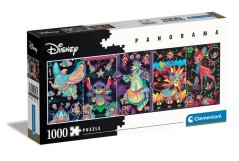 Puzzle 1000 dielikov panoráma - Disney Joys
