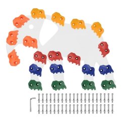 Poignées d'escalade 20 pcs